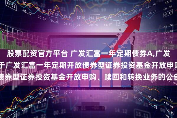 股票配资官方平台 广发汇富一年定期债券A,广发汇富一年定期债券C: 关于广发汇富一年定期开放债券型证券投资基金开放申购、赎回和转换业务的公告